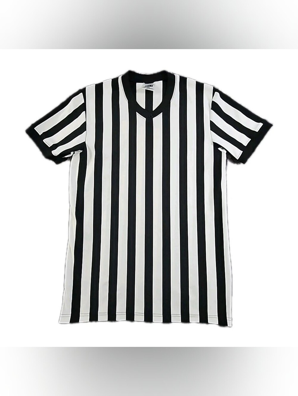 Dicks Sporting Goods Referee T Shirt Men’s Small Black White Striped Game Day